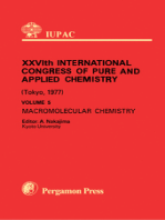 Macromolecular Chemistry: Session Lectures Presented at the Twentysixth International Congress of Pure and Applied Chemistry, Tokyo, Japan, 4-10 September 1977