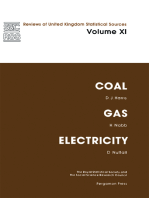 Coal, Gas and Electricity: Reviews of United Kingdom Statistical Sources