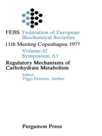 Regulatory Mechanisms of Carbohydrate Metabolism: 11th Meeting Copenhagen 1977