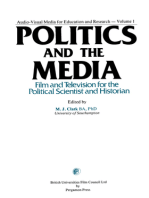 Politics and the Media: Film and Television for the Political Scientist and Historian