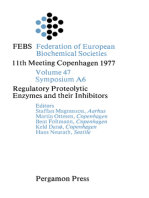 Regulatory Proteolytic Enzymes and Their Inhibitors: 11th Meeting Copenhagen 1977