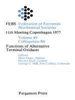 Functions of Alternative Terminal Oxidases: Febs Federation of European Biochemical Societies 11Th Meeting Copenhagen 1977