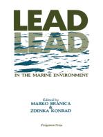 Lead in the Marine Environment: Proceedings of the International Experts Discussion on Lead Occurrence, Fate and Pollution in the Marine Environment, Rovinj, Yugoslavia, 18-22 October 1977