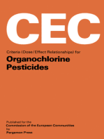 Criteria (Dose/Effect Relationships) for Organochlorine Pesticides: Report of a Working Group of Experts Prepared for the Commission of the European Communities, Directorate-General for Employment and Social Affairs, Health and Safety Directorate