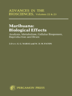 Marihuana Biological Effects: Analysis, Metabolism, Cellular Responses, Reproduction and Brain