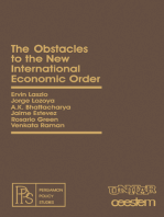 The Obstacles to the New International Economic Order: Pergamon Policy Studies on The New International Economic Order