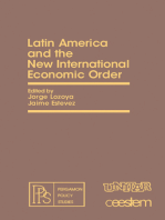 Latin America and the New International Economic Order: Pergamon Policy Studies on The New International Economic Order
