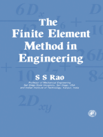 The Finite Element Method in Engineering: Pergamon International Library of Science, Technology, Engineering and Social Studies