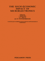 The Socio-Economic Impact of Microelectronics: This Book Is Based on an International Conference Held in Zandvoort, The Netherlands, Which Was Supported by The Netherlands Ministry of Science Policy