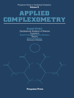 Applied Complexometry: Pergamon Series in Analytical Chemistry