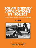 Solar Energy Applications in Houses: Performance and Economics in Europe
