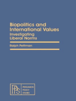Biopolitics and International Values: Investigating Liberal Norms