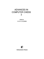 Advances in Computer Chess: Pergamon Chess Series
