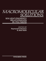 Macromolecular Solutions: Solvent-Property Relationships in Polymers