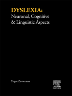 Dyslexia: Neuronal, Cognitive and Linguistic Aspects: Proceedings of an International Symposium Held at the Wenner-Gren Center, Stockholm, June 3-4, 1980