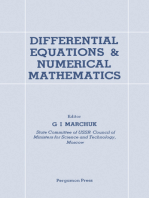 Differential Equations and Numerical Mathematics: Selected Papers Presented to a National Conference Held in Novosibirsk, September 1978