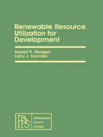 Renewable Resource Utilization for Development