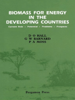 Biomass for Energy in the Developing Countries: Current Role, Potential, Problems, Prospects