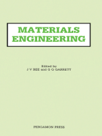 Materials Engineering: Proceedings of the First International Symposium, University of the Witwatersrand, Johannesburg, South Africa, November 1985