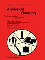 Analytical Planning: The Organization of System