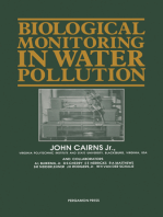 Biological Monitoring in Water Pollution