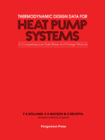 Thermodynamic Design Data for Heat Pump Systems: A Comprehensive Data Base and Design Manual
