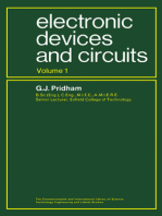 Electronic Devices and Circuits: The Commonwealth and International Library: Electrical Engineering Division, Volume 1