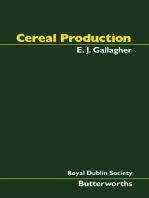 Cereal Production: Proceedings of the Second International Summer School in Agriculture Held by the Royal Dublin Society in Cooperation with W K Kellogg Foundation