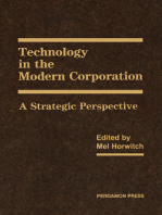 Technology in the Modern Corporation: A Strategic Perspective