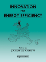 Innovation for Energy Efficiency: Proceedings of the European Conference, Newcastle upon Tyne, UK, 15–17 September 1987