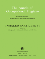 Inhaled Particles VI: Proceedings of an International Symposium and Workshop on Lung Dosimetry Organised by the British Occupational Hygiene Society in Co-Operation with the Commission of the European Communities, Cambridge, 2–6 September 1985