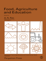 Food, Agriculture and Education: Science and Technology Education and Future Human Needs