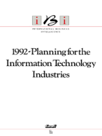 1992-Planning for the Information Technology Industries: Researched and Compiled by Eurofi plc
