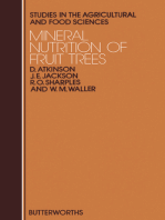 Mineral Nutrition of Fruit Trees: Studies in the Agricultural and Food Sciences