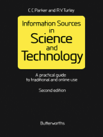 Information Sources in Science and Technology: A Practical Guide to Traditional and Online Use