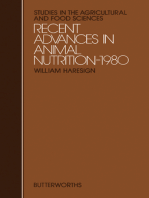 Recent Advances in Animal Nutrition – 1980: Studies in the Agricultural and Food Sciences