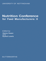 Nutrition Conference for Feed Manufacturers: University of Nottingham, Volume 8