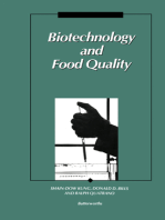 Biotechnology and Food Quality: Proceedings of the First International Symposium
