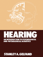 Hearing: An Introduction to Psychological and Physiological Acoustics