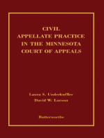 Civil Appellate Practice in the Minnesota Court of Appeals