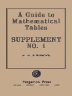 A Guide to Mathematical Tables: Supplement No. 1