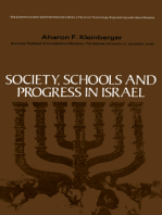 Society, Schools and Progress in Israel: The Commonwealth and International Library: Education and Educational Research