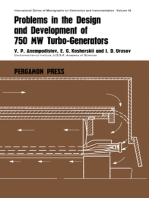 Problems in the Design and Development of 750 MW Turbogenerators: International Series of Monographs on Electronics and Instrumentation