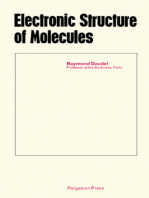 Electronic Structure of Molecules: Diatomic Molecules, Small Molecules, Saturated Hydrocarbons, Conjugated Molecules, Molecules of Biochemical Interest
