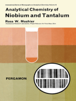 Analytical Chemistry of Niobium and Tantalum