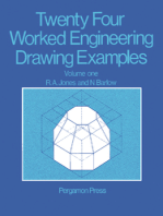 24 Worked Engineering Drawing Examples: Volume 1