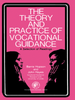 The Theory and Practice of Vocational Guidance: A Selection of Readings