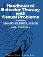 Approaches to Specific Problems: Handbook of Behavior Therapy with Sexual Problems
