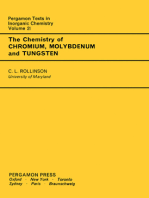 The Chemistry of Chromium, Molybdenum and Tungsten: Pergamon International Library of Science, Technology, Engineering and Social Studies