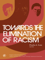 Towards the Elimination of Racism: Pergamon General Psychology Series